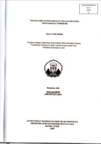 Image of PENGETAHUAN PEWARNAAN GIGI (STAIN) PADA MASYARAKAT PEROKOK