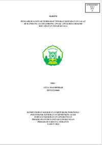 Image of PENGARUH SANITASI TERHADAP TINGKAT KEPADATAN LALAT DI KANDANG AYAM LORONG AWAK- AWAI DESA RUKOH KECAMATAN SYIAH KUALA