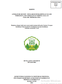 Image of LITERATURE REVIEW : PENGARUH PENDAMPINGAN SUAMI TERHADAP LAMA PERSALINAN NORMAL KALA II PADA IBU PRIMIGRAVIDA