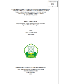 Image of GAMBARAN TINGKAT PENGETAHUAN DAN PERSEPSI PRODUSEN TERHADAP PENGGUNAAN BAHAN TAMBAHAN PANGAN (BTP)PERISA PADA MAKANAN JAJANAN INDUSTRI RUMAH TANGGA DI KAWASAN WISATA ULEE LHEUE DI KOTA BANDA ACEH