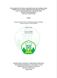 Image of PENGARUH PENYULUHAN GIZI MENGGUNAKAN MEDIA FOOD MODEL DAN LEAFLET TERHADAP PENGETAHUAN DAN ASUPAN GIZI MAKRO PADA  IBU HAMIL KEK DI WILAYAH PUSKESMAS SAWANG ACEH UTARA