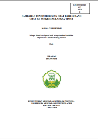 Image of GAMBARAN PENDISTRIBUSIAN OBAT DARI GUDANG OBAT KE PUSKESMAS LANGSA TIMUR