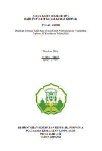 Image of STUDY KASUS (CASE STUDY)PADA PENYAKIT GAGAL GINJAL KRONIK