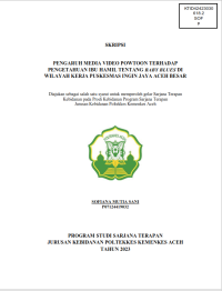 Image of PENGARUH MEDIA VIDEO POWTOON TERHADAP PENGETAHUAN IBU HAMIL TENTANG BABY BLUES DI 
WILAYAH KERJA PUSKESMAS INGIN JAYA ACEH BESAR