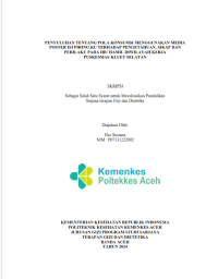 Image of Penyuluhan Tentang Pola Ku=omsumsi Menggunakan Media Poster Isi Piring Ku Terhadap Pengetahuan Sikap dan Perilaku Pada Ibu Hamil diwilayah Kerja Puskesmas Kluet Selatan