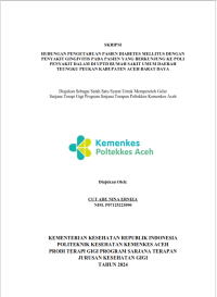 Image of Hubungan Pengetahuan Pasien Diabetes Mellitus Dengan Penyakit Gingivitis Pada Pasien Yang Berkunjung Ke Poli Penyakit Dalam Di UPTD Rumah Sakit Umum Daerah Teungku Peukan Kabupaten Aceh Barat Daya