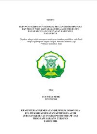 Image of Hubungan Kebiasaan Merokok Dengan Kebersihan Gigi dan Mulut Pada Desa Masyarakat Alue Tho Dusun Dayah Kecamatan Seunagan Kabupaten Nagan Raya