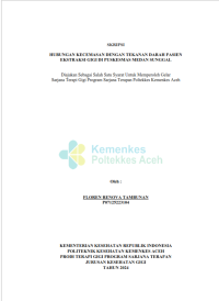 Image of Hubungan Kecemasan Dengan Tekana Darah Pasien Ekstraksi Gigi Di Puskesmas Medan Sunggal