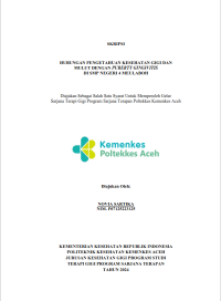 Image of Hubungan Pengetahuan Kesehatan Gigi dan Mulut Dengan Puberty Gingivitis di SMP Negeri 4 Meulaboh