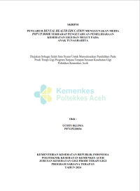 Image of Pengaruh Dental Health Education Terhadap Pengetahuan Pemeliharaan Kesehatan Gigi dan Mulut Pada Anak Tunagrahita