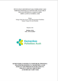 Image of PENYULUHAN GIZI MENGGUNAKAN MEDIA BUKU SAKU TERHADAP PENINGKATAN PENGETAHUAN DAN SIKAP TENTANG PENTINGNYA SARAPAN SISWI SMPIT AL-FITYAN SCHOOL ACEH