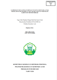 Image of GAMBARAN KECACINGAN DENGAN STATUS GIZI PADA ANAK SEKOLAH DASAR NEGERI LUT KUCAK KECAMATAN WIH PESAM KABUPATEN BENER MERIAH