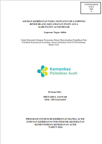 Image of ASUHAN KEBIDANAN PADA NEONATUS DI GAMPONG BINEH BLANG KECAMATAN INGIN JAYA KABUPATEN ACEH BESAR