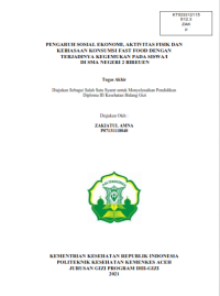 Image of PENGARUH SUBSTITUSI TEPUNG GADUNG PUTIH DAN
TEPUNG TERIGU TERHADAP DAYA TERIMA NUGGET 
IKAN LELE
