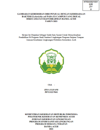 Image of GAMBARAN KEBERSIHAN DIRI PENJUAL DENGAN KEBERADAAN BAKTERI Escherichia coli PADA ES CAMPUR YANG DIJUAL DIKECAMATAN BAITURRAHMAN BANDA ACEH TAHUN 2021