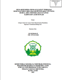 Image of PENGARUH MEDIA EDUKASI LEAFLET TERHADAP DUKUNGAN KELUARGA DALAM PENCEGAHAN STUNTING DI DESA ARUL ITEM KECAMATAN LINGE KABUPATEN ACEH TENGAH