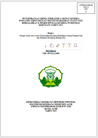 Image of PENGEMBANGAN MEDIA INDIKATOR CAKUPAN KINERJA POSYANDU (SKDN) DENGAN ENGINTEGRASIKAN STATUS GIZI BERDASARKAN E-PPGBM DIWILAYAH KERJA PUSKESMAS
KEKUYANG TAHUN 2022