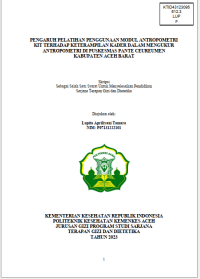 Image of PENGARUH PELATIHAN PENGGUNAAN MODUL ANTROPOMETRI KIT TERHADAP KETERAMPILAN KADER DALAM MENGUKUR ANTROPOMETRI DI PUSKESMAS PANTE CEUREUMEN KABUPATEN ACEH BARAT