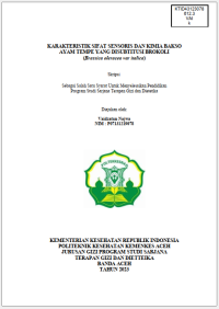 Image of KARAKTERISTIK SIFAT SENSORIS DAN KIMIA BAKSO AYAM TEMPE YANG DISUBTITUSI BROKOLI
(Brassica oleracea var italica)