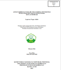 Image of ASUHAN KEBIDANAN PADA IBU NIFAS NORMAL DI PUSKESMAS PEUKAN BADA KECAMATAN PEUKAN BADA KOTA ACEH BESAR