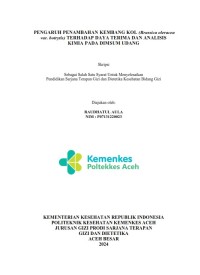 Image of PENGARUH PENAMBAHAN KEMBANG KOL (Brassica oleracea var. botrytis) TERHADAP DAYA TERIMA DAN ANALISIS KIMIA PADA DIMSUM UDANG