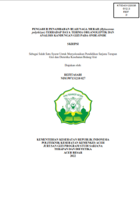 Image of PENGARUH PENAMBAHAN BUAH NAGA MERAH (Hylocereus
polyrhizus) TERHADAP DAYA TERIMA ORGANOLEPTIK DAN ANALISIS KANDUNGAN GIZI PADA ONDE-ONDE