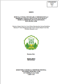 Image of HUBUNGAN STATUS GIZI DENGAN KARIES GIGI ANAK USIA 6-12 TAHUN DI DESA LAMBIRAH KECAMATAN SUKAMAKMUR KABUPATEN ACEH BESAR