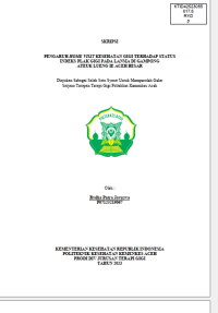 Image of PENGARUH HOME VISIT KESEHATAN GIGI TERHADAP STATUS INDEKS PLAK GIGI PADA LANSIA DI GAMPONG ATEUK LUENG IE ACEH BESAR